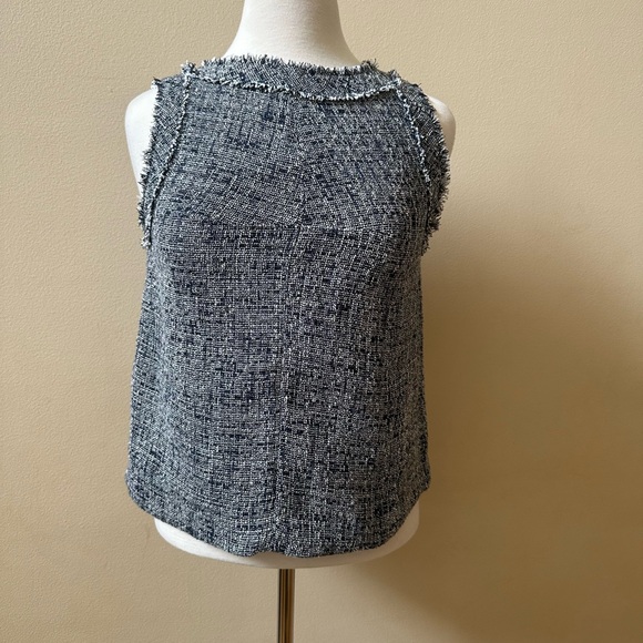 Banana Republic Gray Boxy Tank Top - Picture 1 of 5